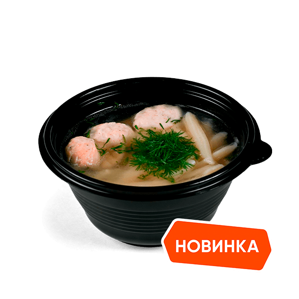 Суп с клецками